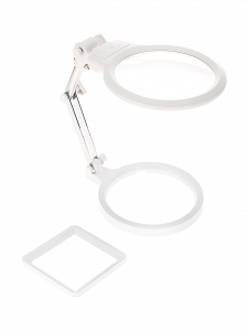 Лупа настольная с подсветкой на гибкой ноге Орбита INL53